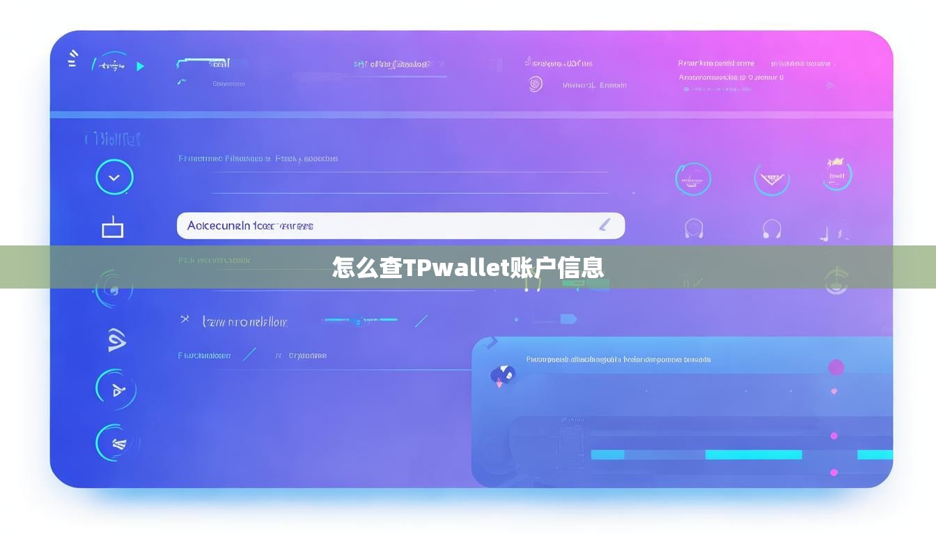 怎么查TPwallet账户信息