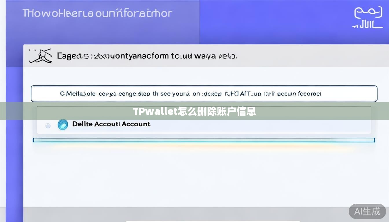 TPwallet怎么删除账户信息
