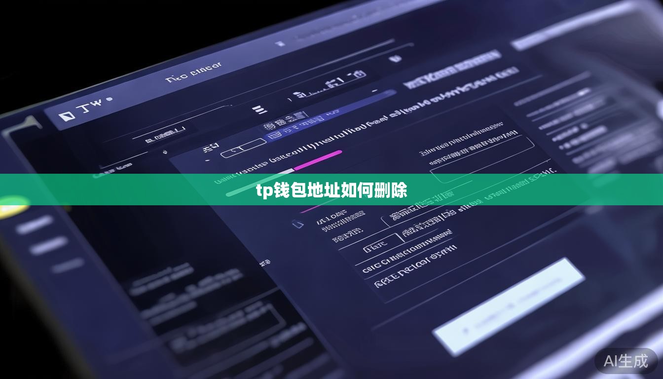 tp钱包地址如何删除